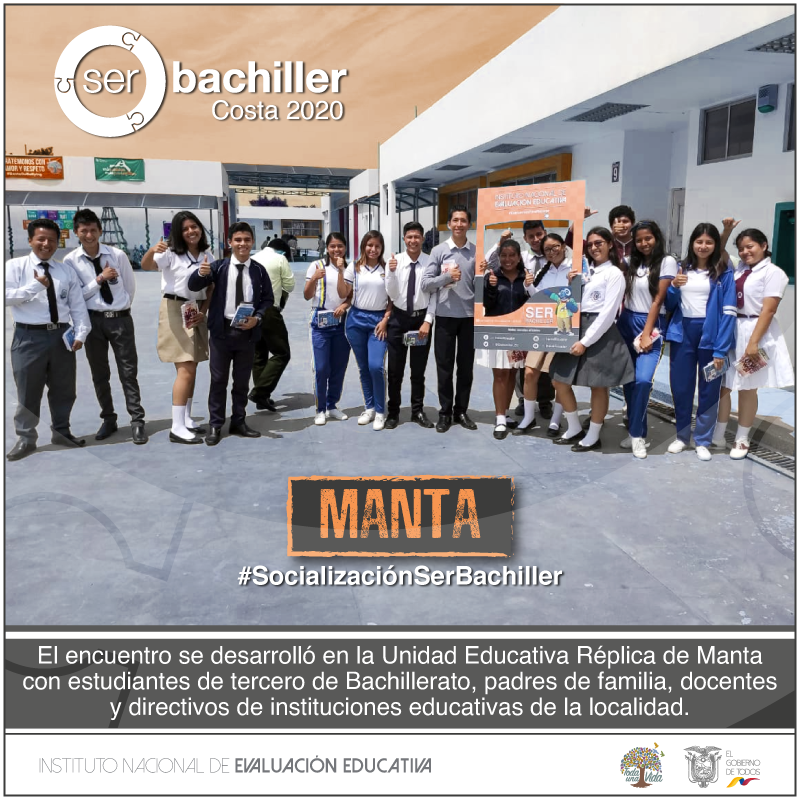Ser Bachiller Socializaciones - Manta