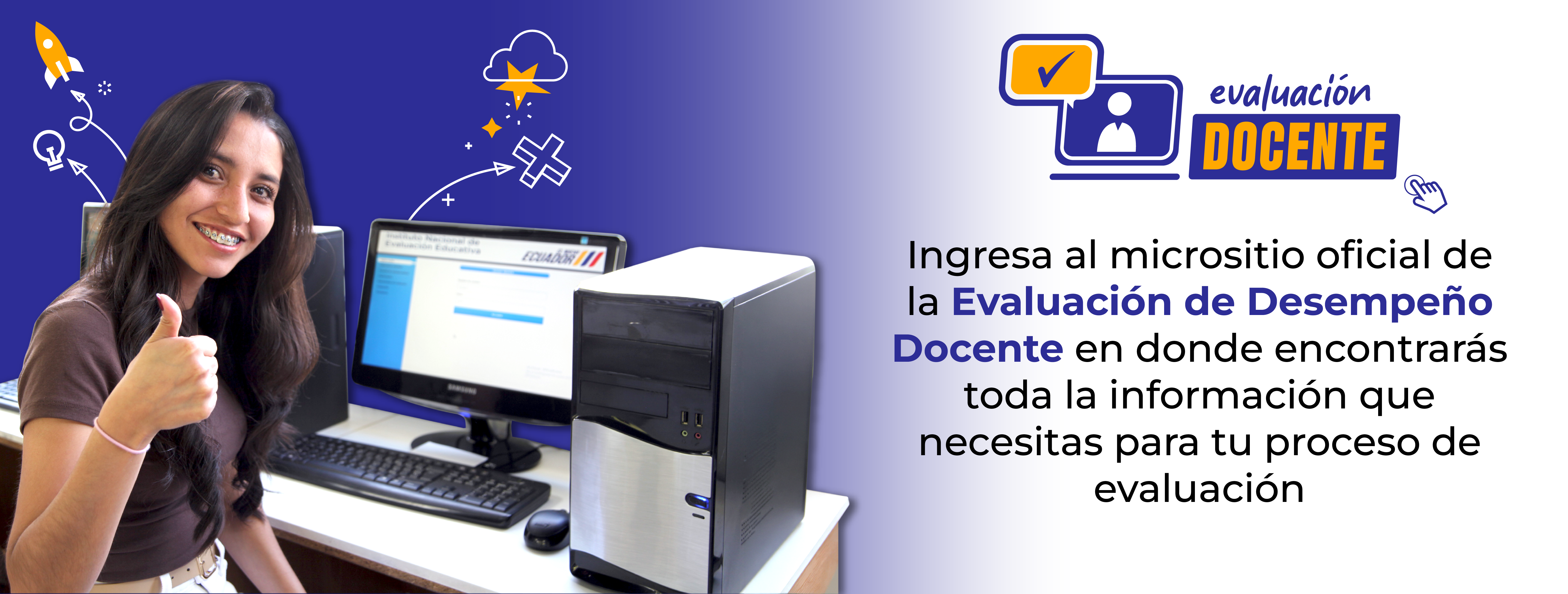 Micrositio oficial de la Evaluación de Desempeño Docente