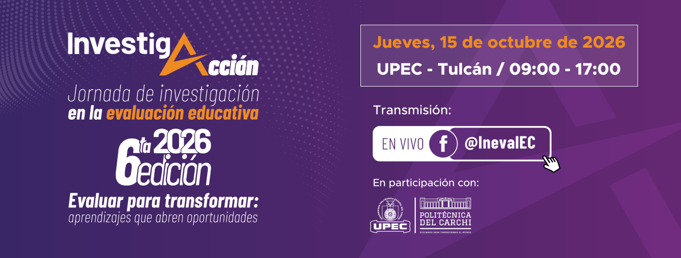 Jornadas de Investigación en Evaluación Educativa - 6ta edición